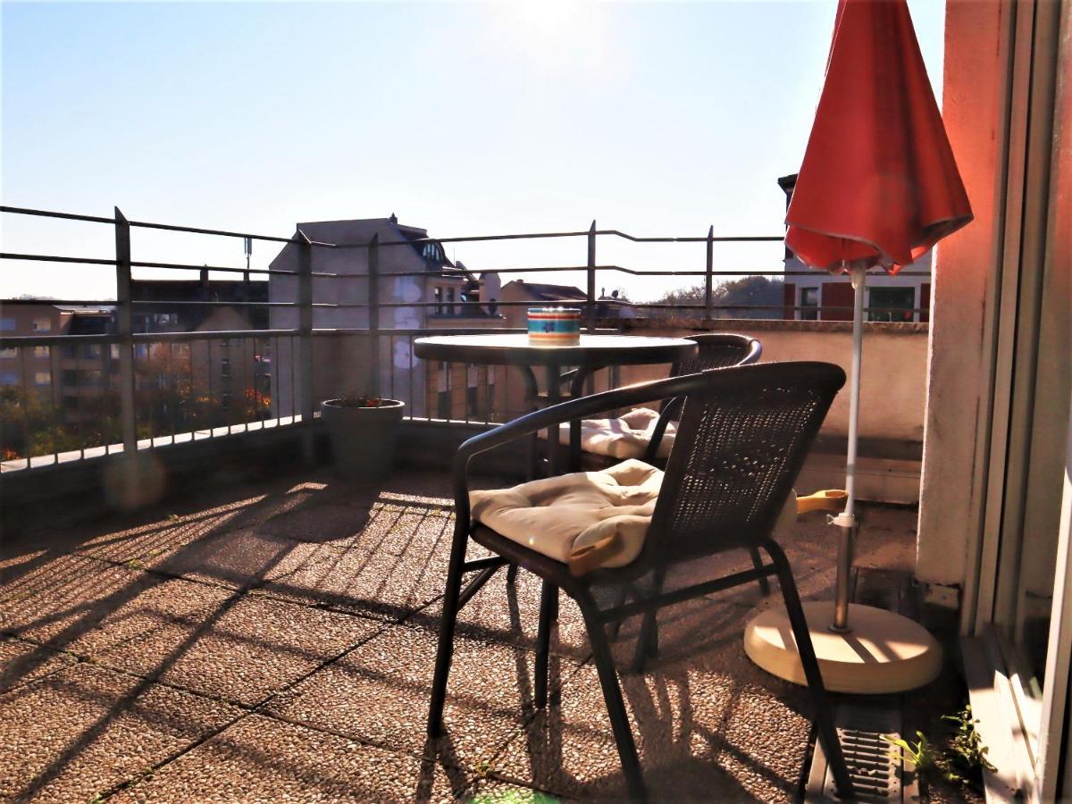 Exklusive Wohnung Mit Dachterrasse In Schleussig Leipzig Exteriör bild
